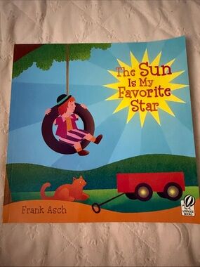 The Sun Is My Favorite Star Children's Book - Bright Blue & Yellow Cover